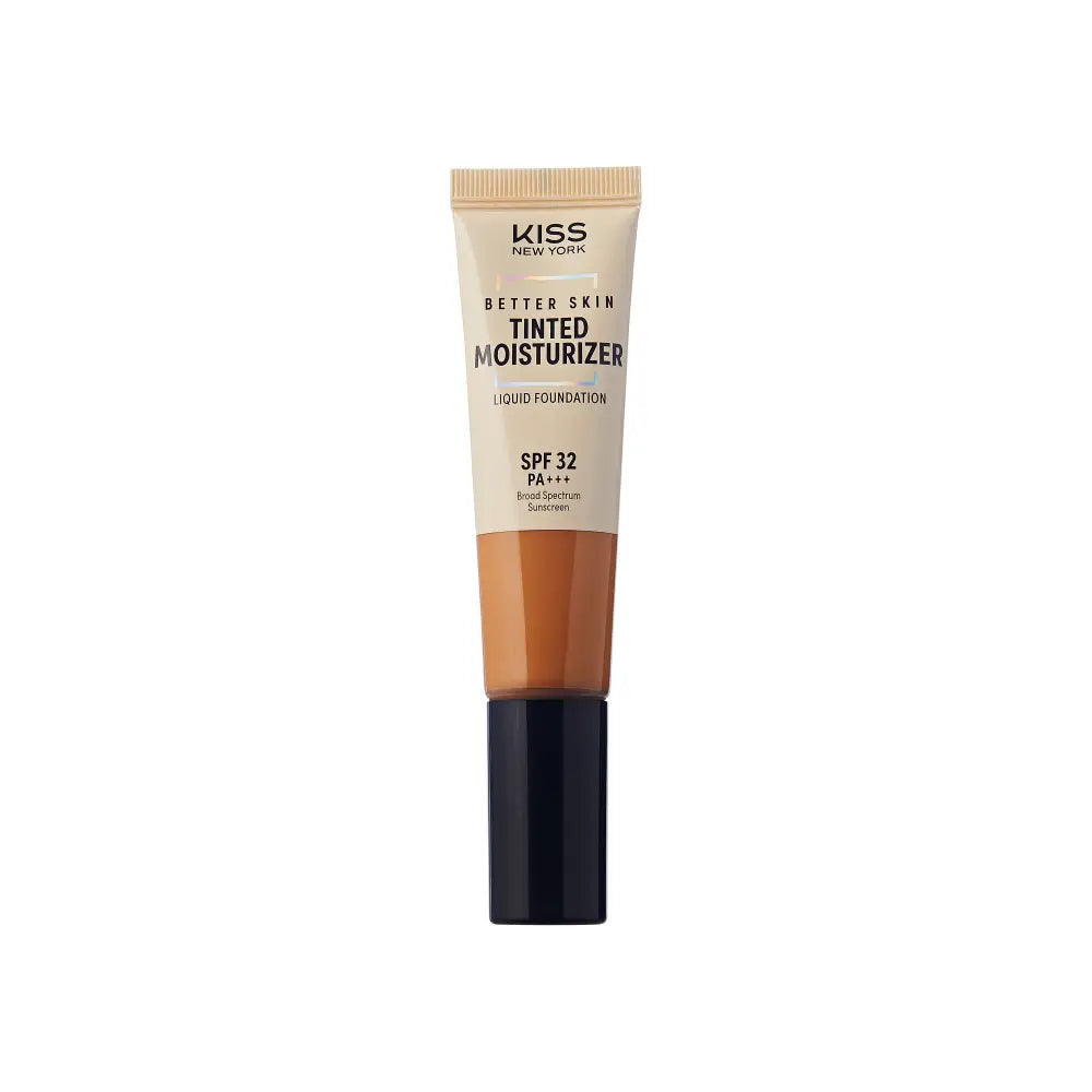 Kiss New York Better Skin Tinted Moisturizer Liquid Foundation SPF 32