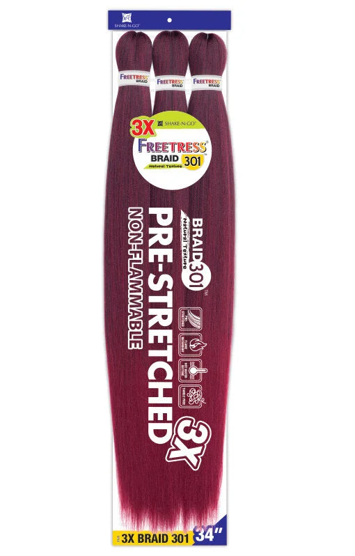 Shake-N-Go Freetress 3X Braid 301 – 34"