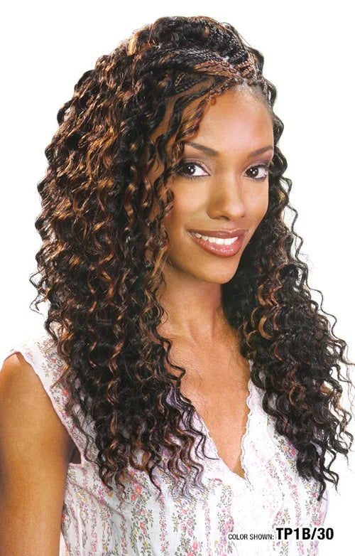 Shake N Go FreeTress Braid Deep Twist Bulk  – 22"