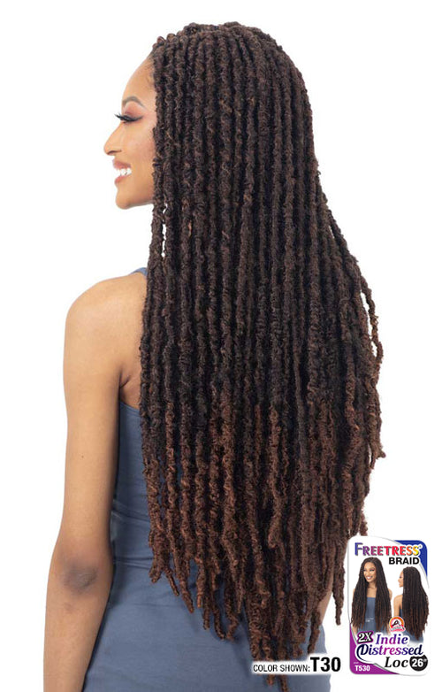 Shake N Go Freetress Braid 2X Indie Dressed Loc 26"