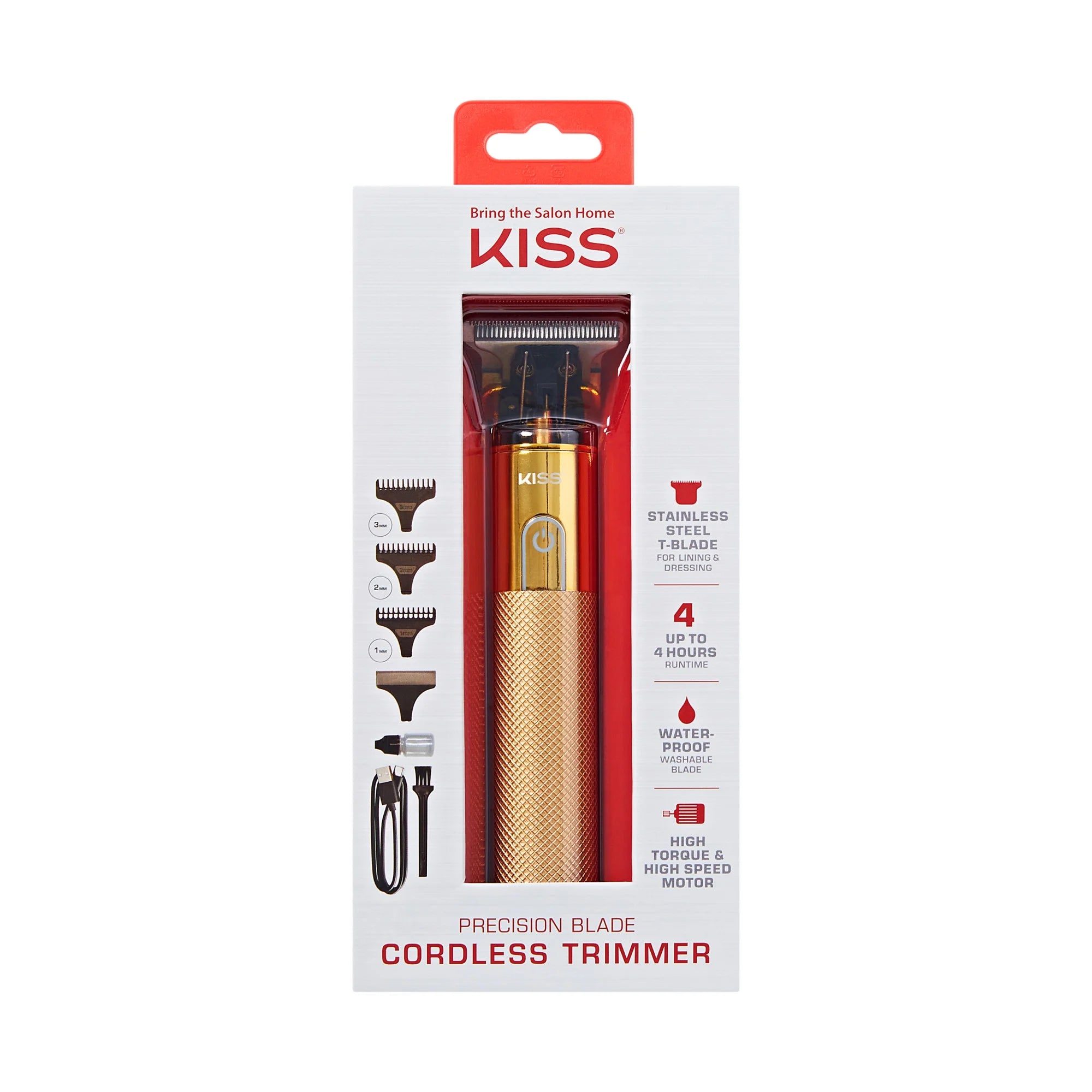 Red by Kiss Precision Blade Cordless Trimmer – CT11