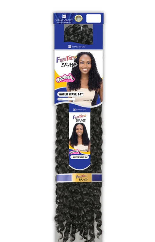 Shake N Go FreeTress Braid Water Wave 14"