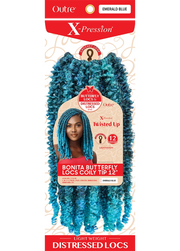 OUTRE X-PRESSION - TWISTED UP - BONITA BUTTERFLY LOCS COILY TIP 12"