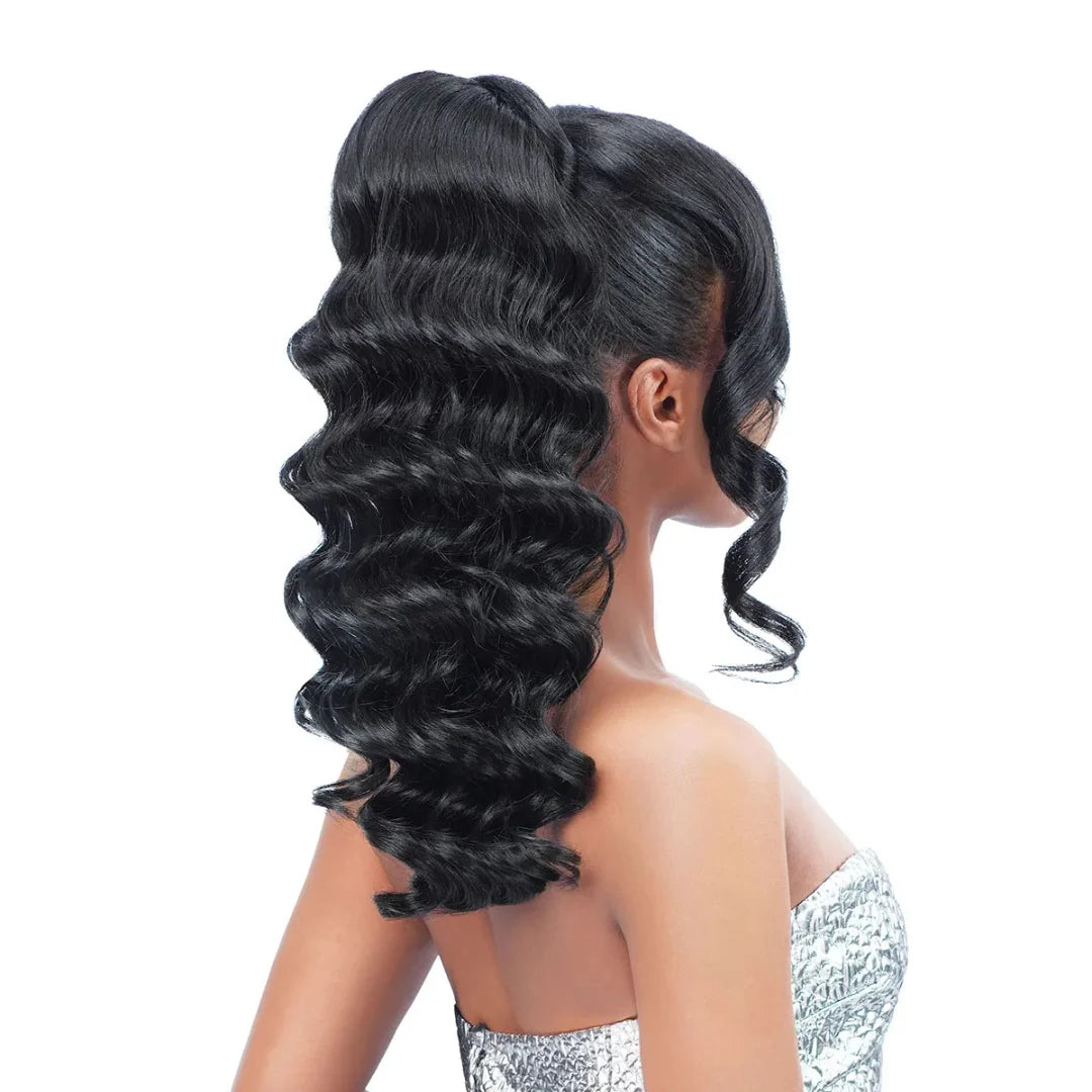 Zury Sis Miss Bang Drawstring Ponytail – Sofia