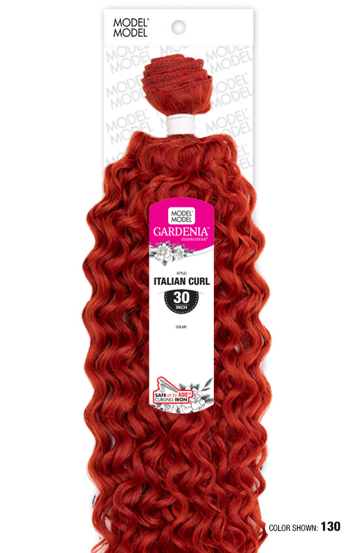 Model Model Gardenia Italian Curl Weave Hair – 30"