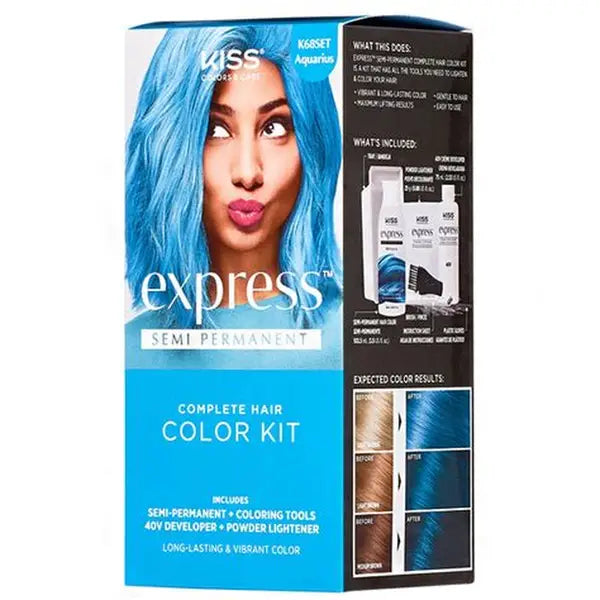 Red by Kiss Express Semi-Permanent Complete Color Kit