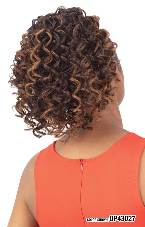 MODEL MODEL GARDENIA DRAWSTRING PONYTAIL - APPLE BLOSSOM