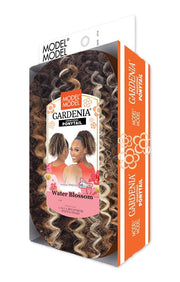 MODEL MODEL GARDENIA DRAWSTRING PONYTAIL - WATER BLOSSOM