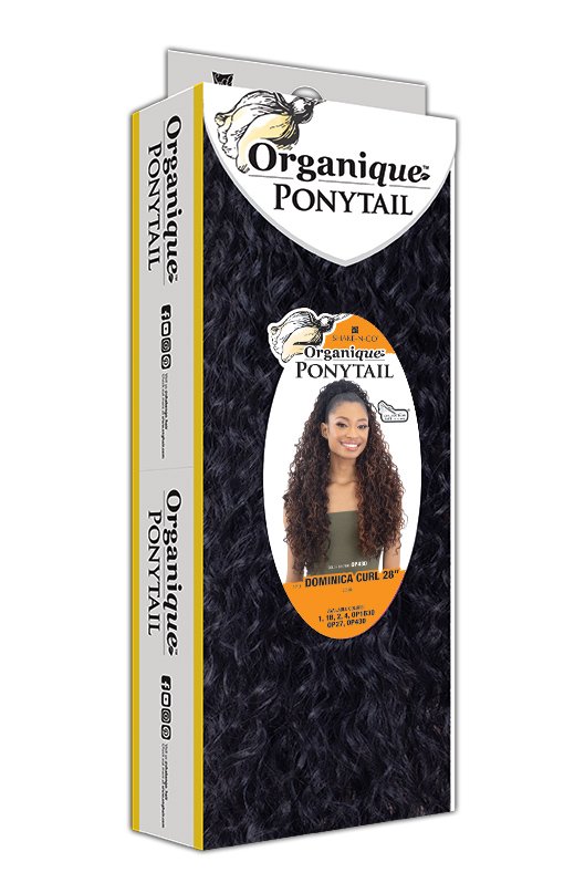 SHAKE-N-GO ORGANIQUE PONYTAIL- DOMINICA CURL 28"