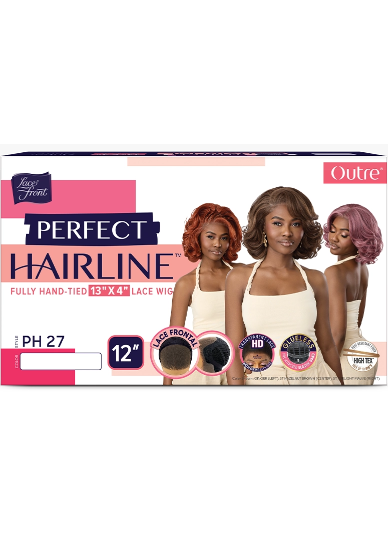 Outre Perfect Hairline Glueless HD Lace Wig – PH 27  12"