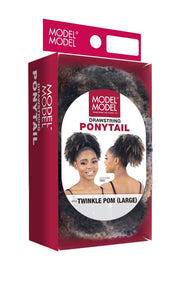 MODEL MODEL GARDENIA DRAWSTRING PONYTAIL - TWINKLE POM (L)