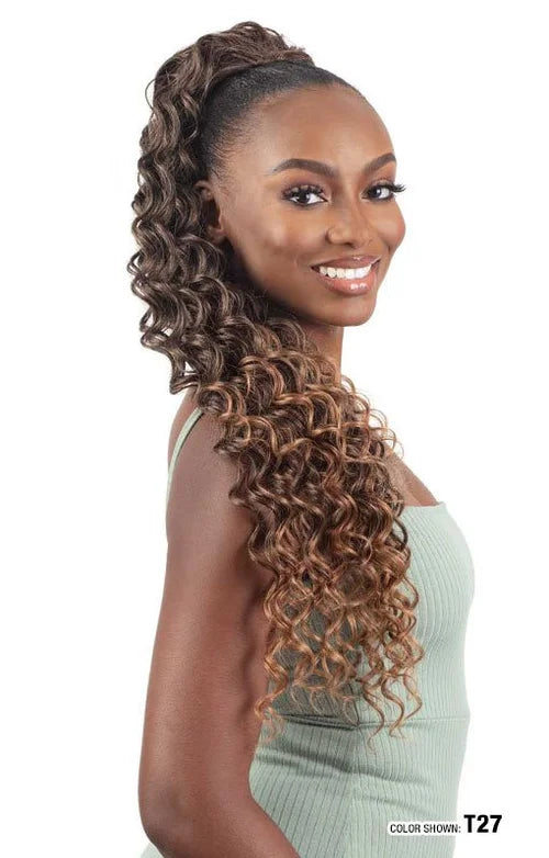 Shake-N-Go Equal Lite Ponytail – Ribbon Curl 28”