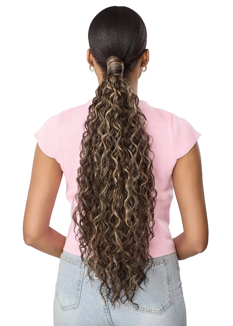 Outre Pretty Quick Slide & Hide Wrap Ponytail – Loose Deep 24"