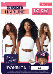 Outre Perfect Hairline Fully Hand-Tied 13x6 HD Lace Frontal Wig – Dominica 22"