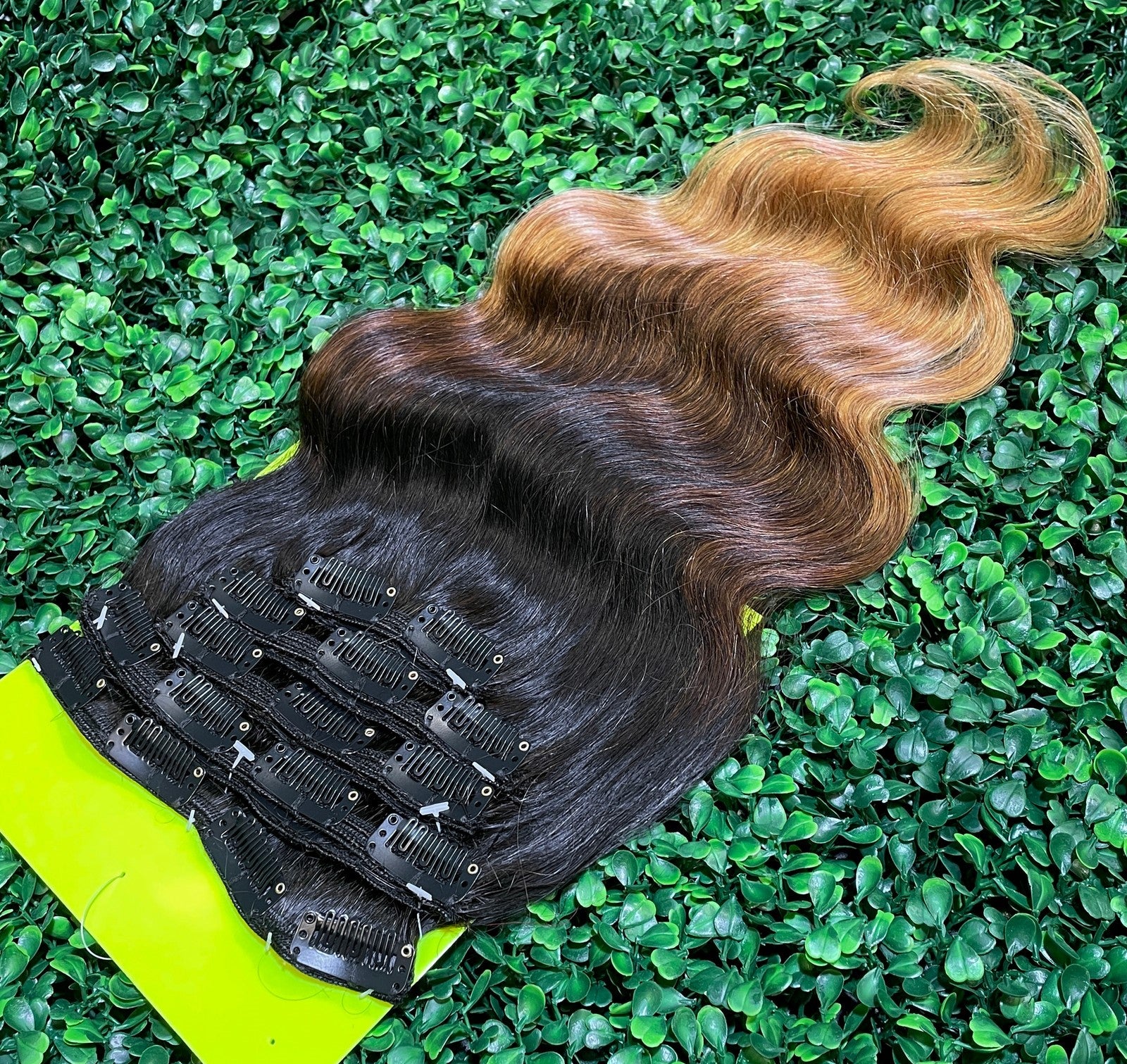 RIO 12A 100% VIRGIN BRAZILIAN REMY HAIR - 9 PCS CLIP IN  EXTENTION - BODY WAVE