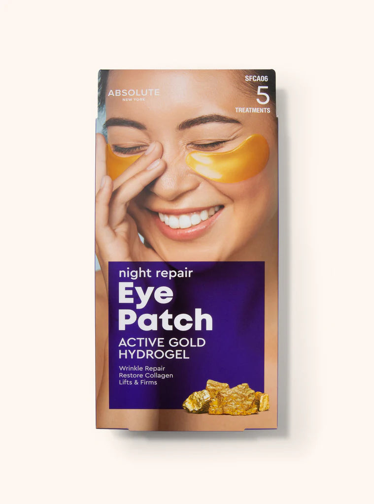 Absolute New York Night Repair Eye Patch Active Gold Hydrogel