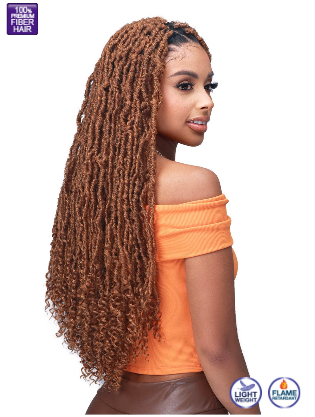 Bobbi Boss Synthetic Braids - Nu Locs Split Boho 24" 2X