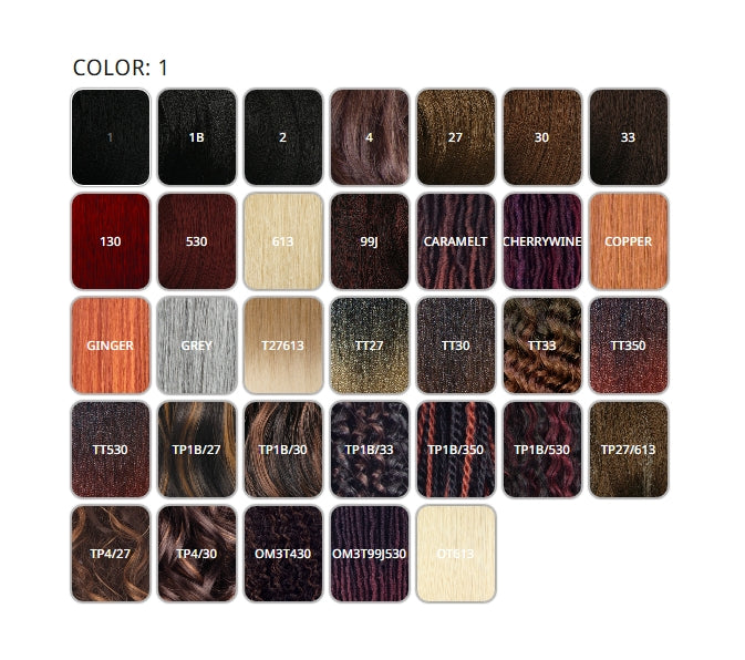Shake N Go FreeTress Braid Deep Twist Bulk  – 22"