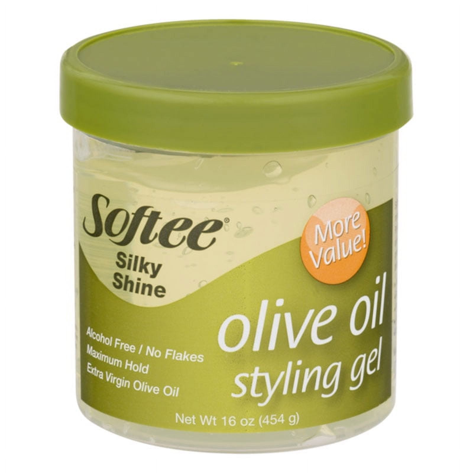 Softee Silky Shine Olive Oil Styling Gel