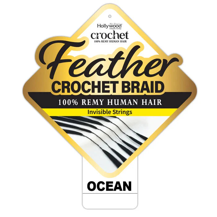 Hollywood Virgin Remy Crochet 100% Remy Human Hair - Ocean Wave 18"