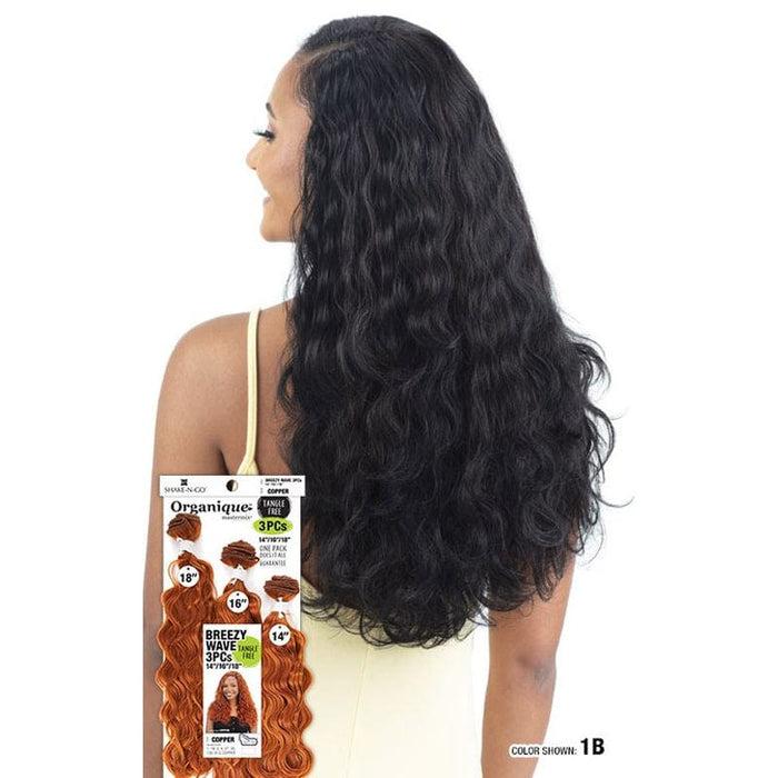 Shake-N-Go Organique Mastermix Hair – 3 Pcs Pack Breezy Wave