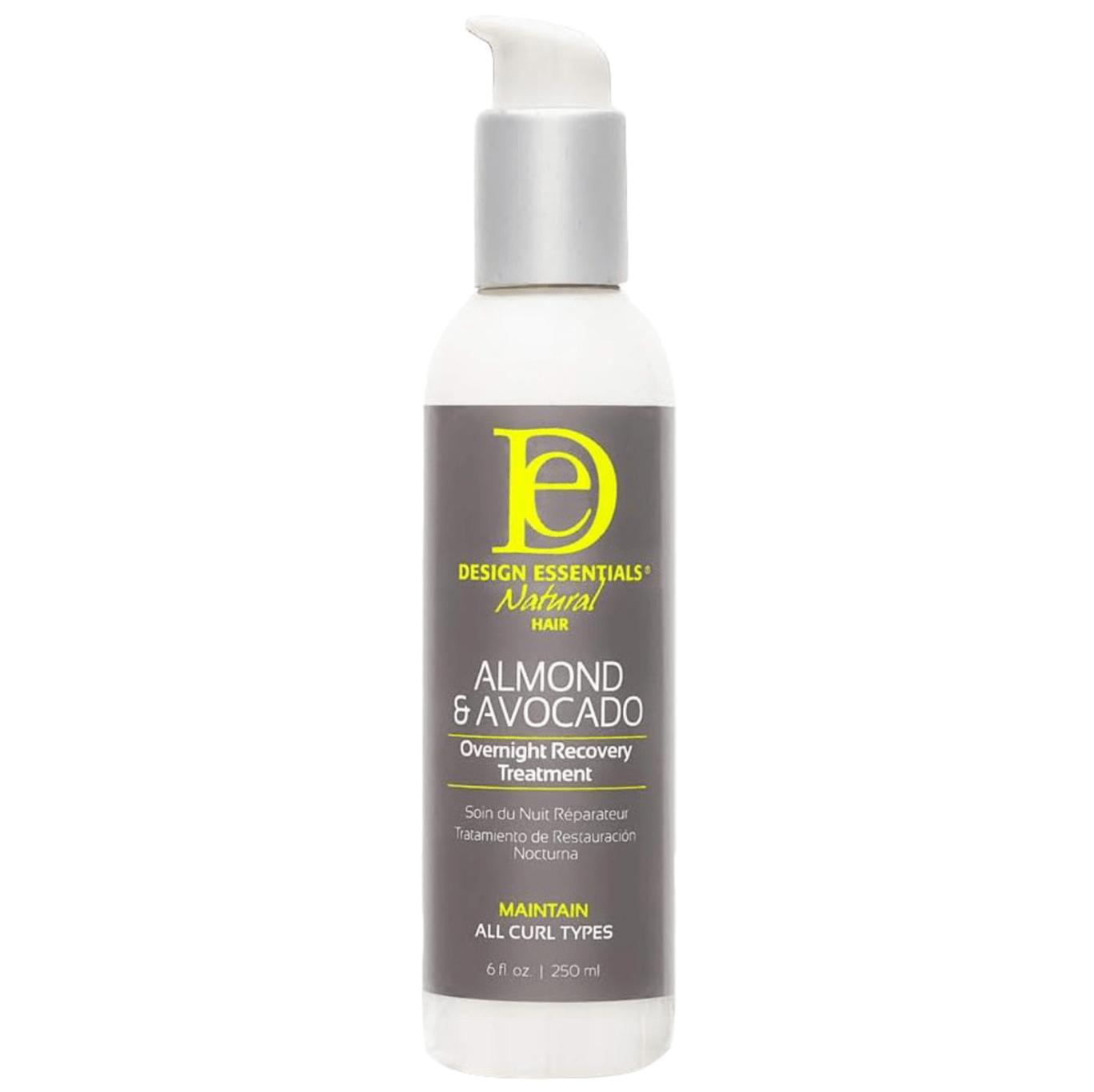 Design Essentials Almond & Avocado Overnight Recovery Treatment – 6 oz (249 g)