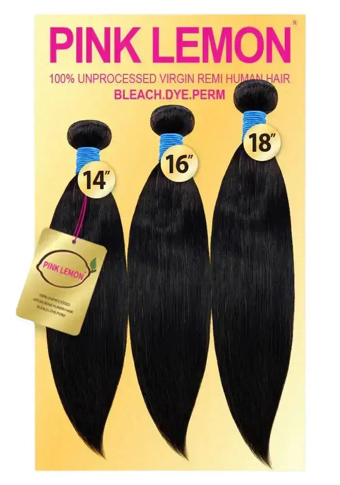 Pink Lemon 100% Human Hair Bundles – Natural