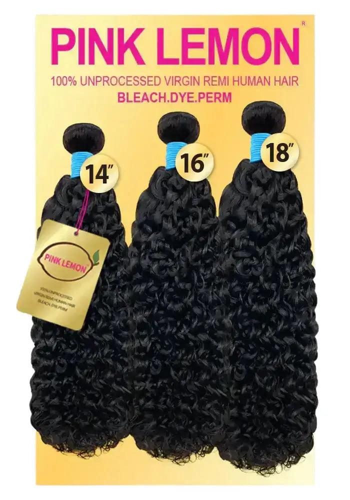 Pink Lemon 100% Human Hair Bundles – Natural