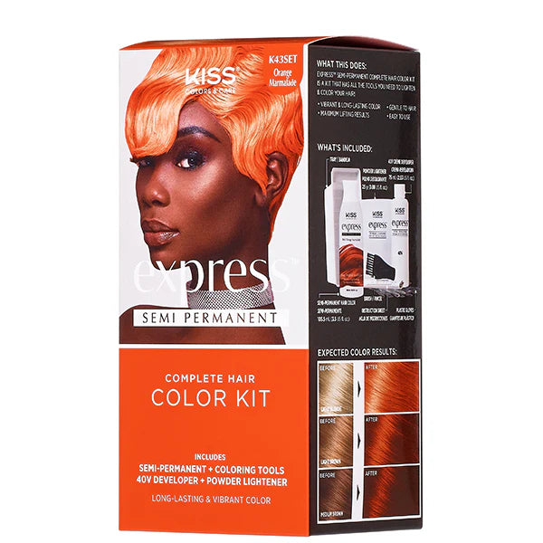 Red by Kiss Express Semi-Permanent Complete Color Kit