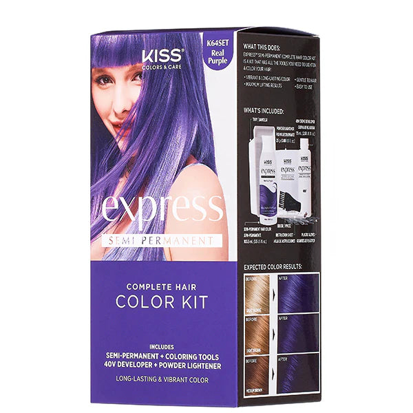 Red by Kiss Express Semi-Permanent Complete Color Kit