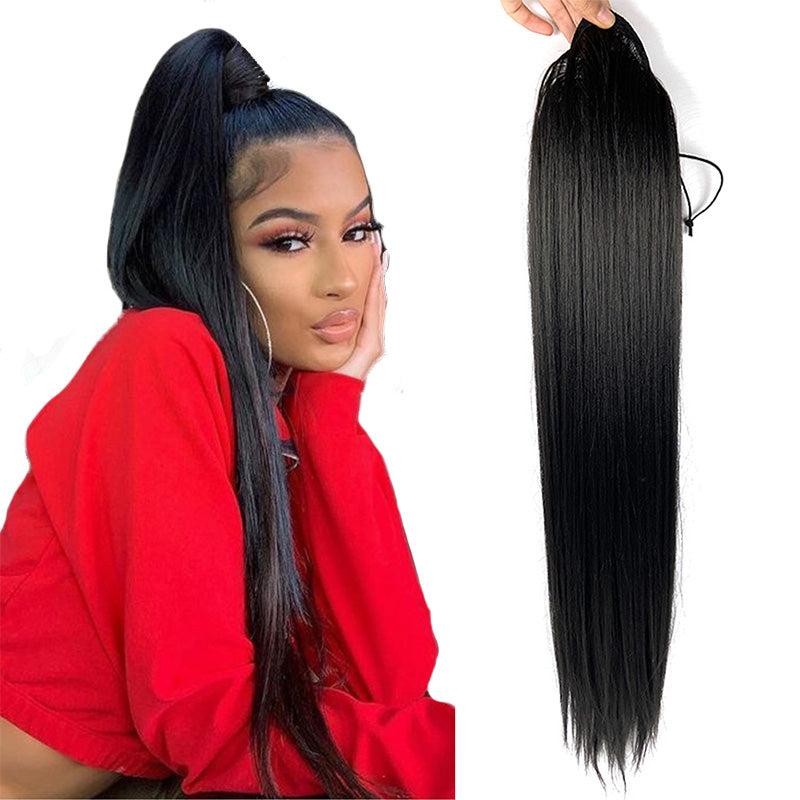 FREETRESS EQUAL DRAWSTRING PONYTAIL LITE YAKY STRAIGHT 24"