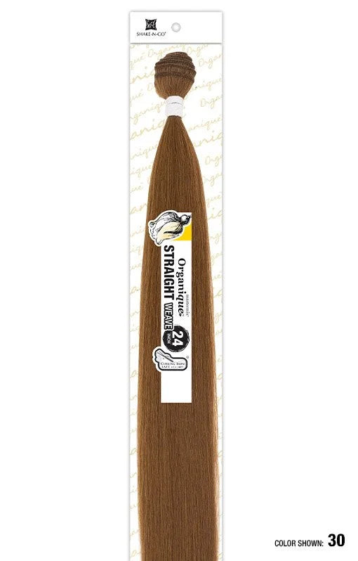 Shake-N-Go Organique Straight Weave Hair – 24” (Synthetic Blend)