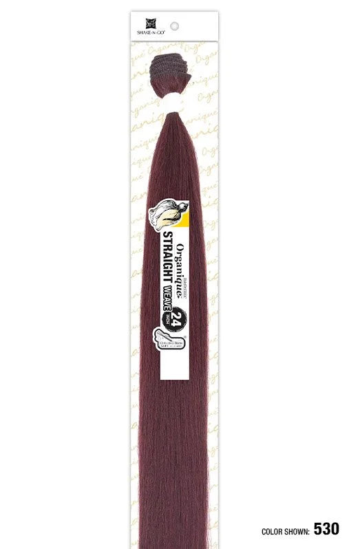 Shake-N-Go Organique Straight Weave Hair – 24” (Synthetic Blend)