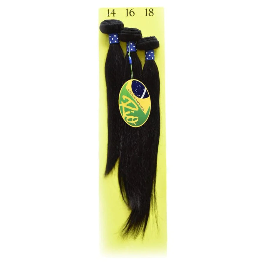Rio 100% Human Hair Bundles – 3 Pack Deal (Natural Black)
