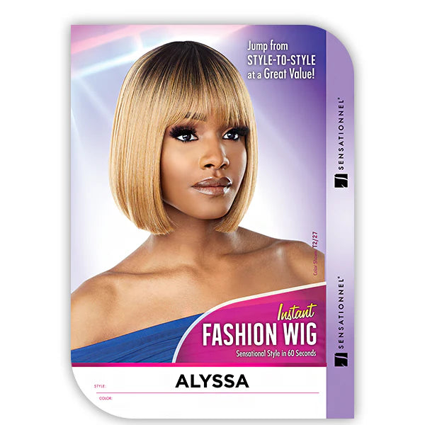 Sensationnel Synthetic Instant Fashion Wig - ALYSSA