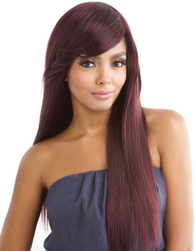 Mane Concept Mega Brazilian Human Hair StyleMix Weave MEGA SILK BRAZILIAN 14"-22" PART CLOSURE - Hollywood Beauty STL