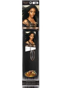 Melanin Queen Human Hair Weave YAKY STRAIGHT 10-18 Inch - Hollywood Beauty STL