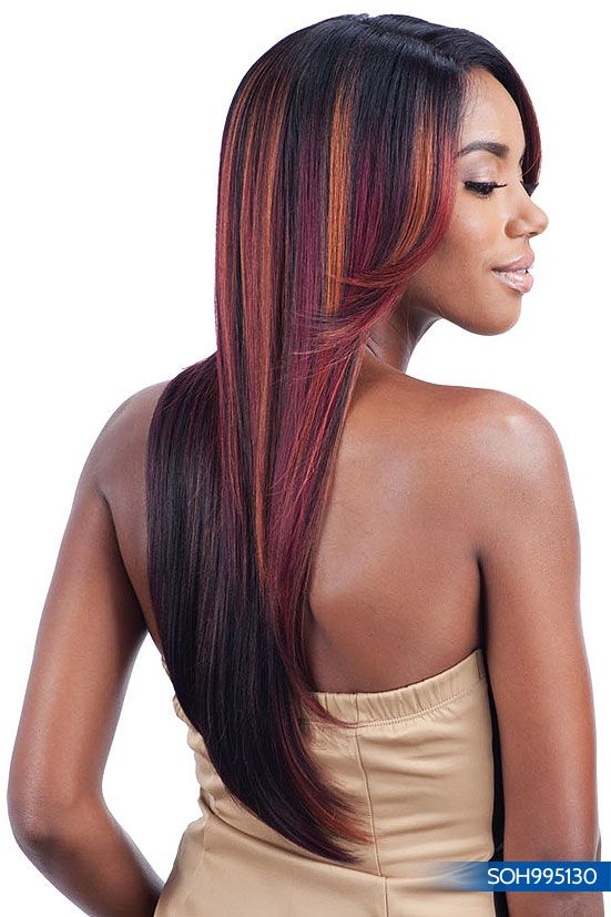 Model Model Lace Front Wig Deep Invisible Part PERLA - Hollywood Beauty STL