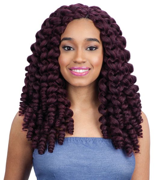 Model Model Glance 2X Wand Curl Braid FRESH WAND CURL 14 Inch - Hollywood Beauty STL