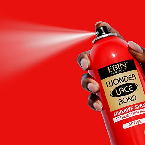 Ebin New York Wonder Lace Bond Adhesive Melting Spray Extra Mega Hold