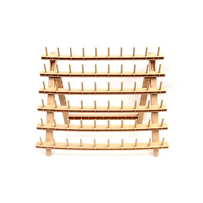 Laflare Braid Rack 60 Spools, P.P Braiding Hair Stand, Thread Rack, Sewing Organizer, Quilting, Embroidery - Versatile Extension Holder Find Your New Look Today!