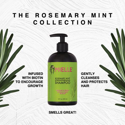 Mielle Rosemary Mint Strengthening Shampoo 12oz Find Your New Look Today!