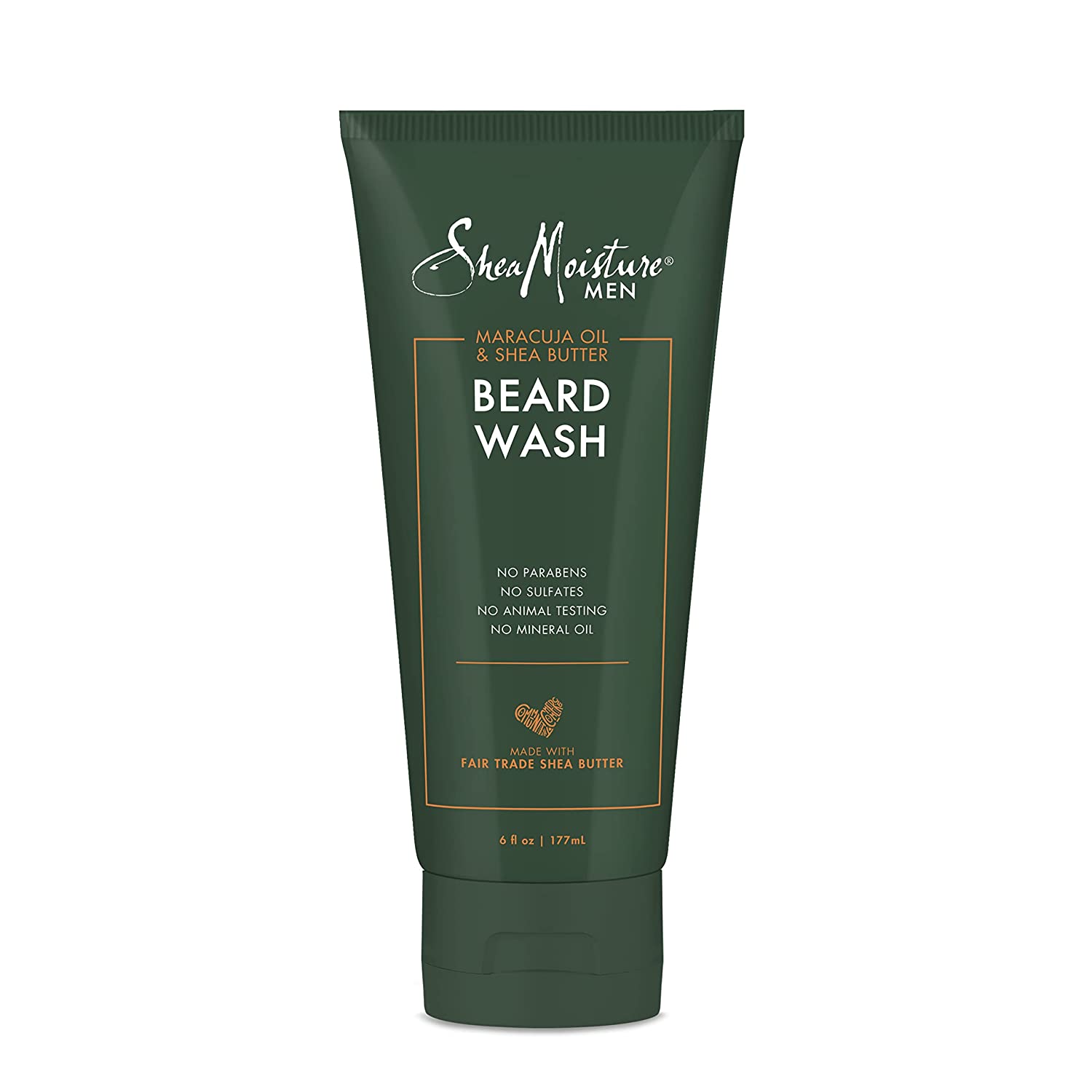 SheaMoisture Beard Wash for a Full Beard Maracuja Oil & Shea Butter to Deep Clean and Refresh Beards 6 oz Find Your New Look Today!