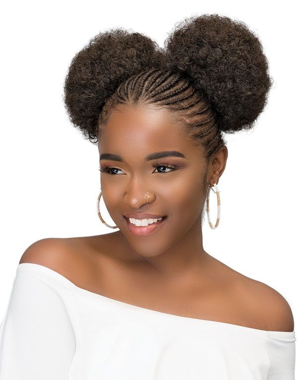 Janet Collection Ponytail Afro Puff 2pcs - Hollywood Beauty STL