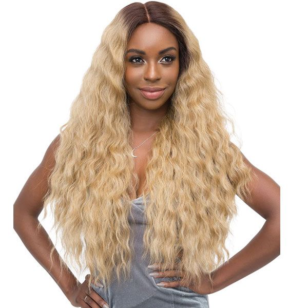Janet Collection Premium Fiber Extended Deep Part Lace Front Wig - ATHENA - Hollywood Beauty STL
