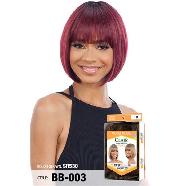 Model Model Human Hair Blend Clair Wig - BB 003 - Hollywood Beauty STL