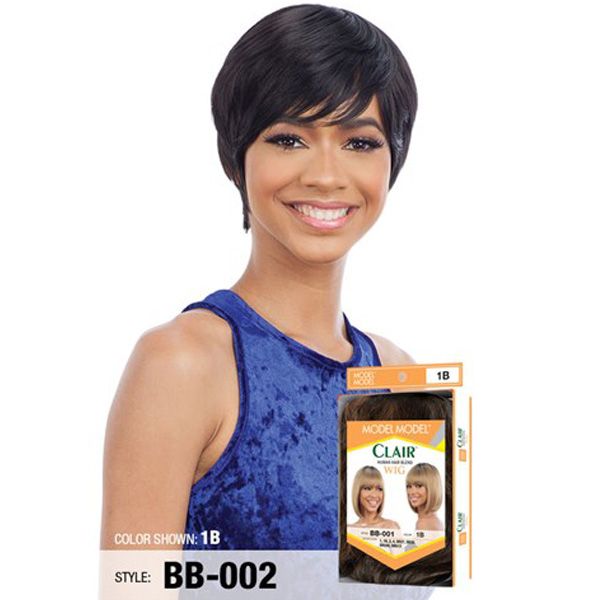 Model Model Human Hair Blend Clair Wig - BB 002 - Hollywood Beauty STL