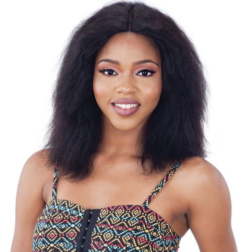 Model Model Nude Fresh Brazilian Human Hair Lace Front Wig Wet & Wavy BRIGHT CURL - Hollywood Beauty STL