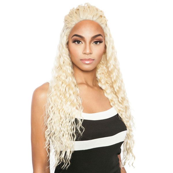 Brown Sugar Human Hair Mix Whole Lace Front Wig BS409 - Hollywood Beauty STL