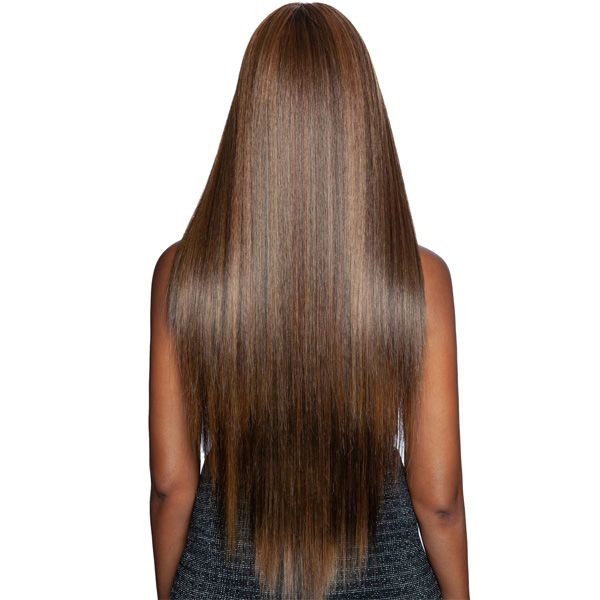 Mane Concept Brown Sugar Human Hair Blend Invisible Whole Lace Wig - BSI404 SEQUOIA - Hollywood Beauty STL